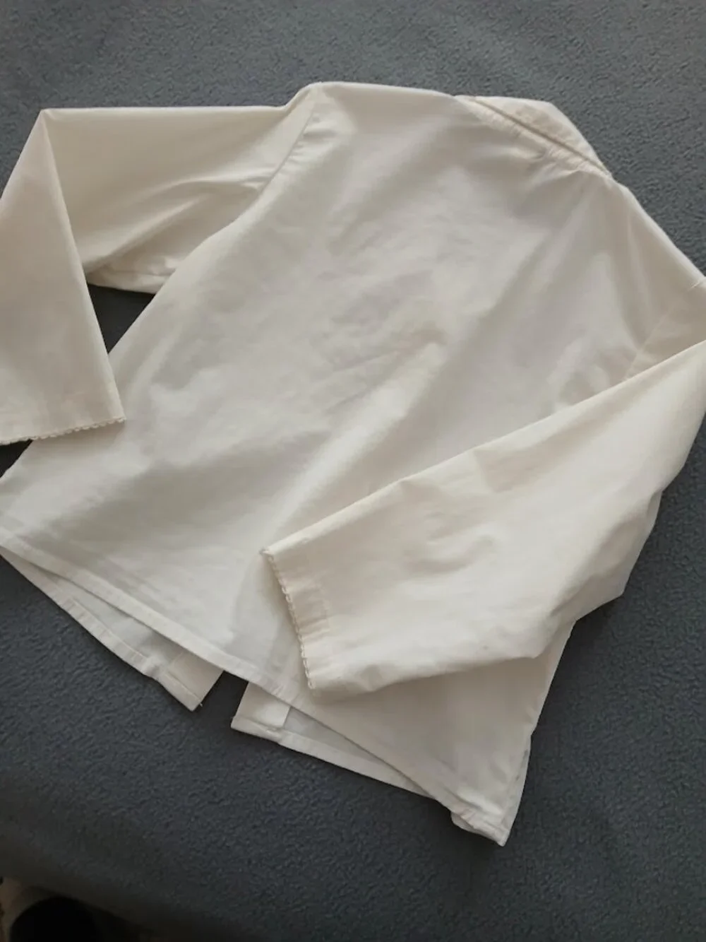 Baby GAP White Cotton Stretch Shirt - size 3T